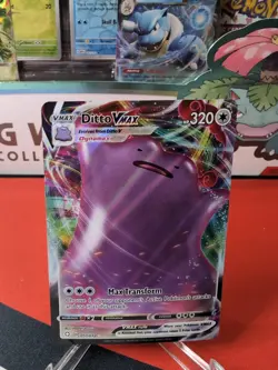 Ditto VMAX - 051/072 - Pokemon Shining Fates Sword & Shield Ultra Rare Card NM - Image 1