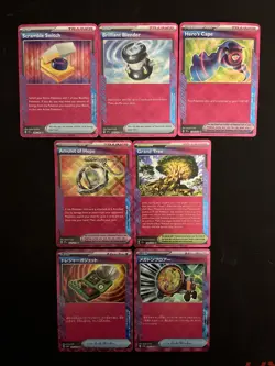 7 Pokemon ACESPEC Cards - Hero's Cape - Pokemon TCG - ACE SPEC Rare - NM/M - Image 1