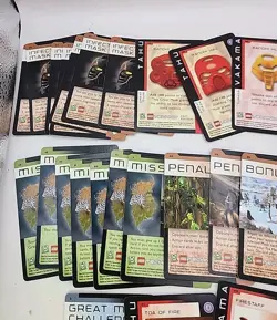 Bionicle "Quest for the Masks" Game Playing Card Lot of 30 Cards - Image 3