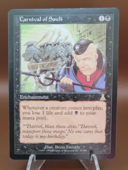 Carnival of Souls x1 MTG Urza's Destiny Magic Light Play LP English - Image 1