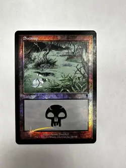 Foil Swamp *Odyssey* MTG Magic the Gathering - Image 1
