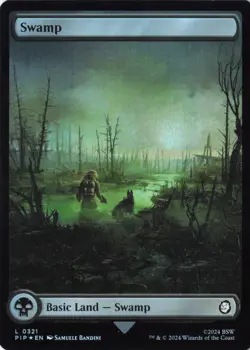 Swamp (0321) Universes Beyond: Fallout Foil NM 321 PIP - Image 1