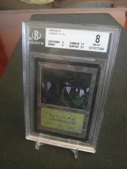 Forest BGS 8 Beckett Graded - Limited Edition BETA (LEB) 1993 Old School NM mtg - Image 1