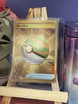 Pokemon TCG Nest Ball SV01 Scarlet & Violet 255/198 Secret Rare Holo EN - Image 1