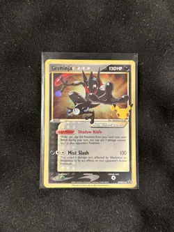 Greninja Star SWSH144 Promo SWSH Black Star Pokemon Holo Near Mint - Image 1