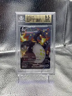 Pokemon Charizard Vmax SHR SV107 - Shining Fates - Sw&Sh - BGS 9.5 Gem Mint - Image 1