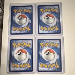 Pokemon TCG Holo Card Lot Leafeon Flapple Blaziken Bastiodon - 4 Cards - Image 2