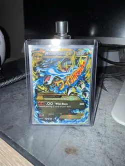 Pokemon charizard Ex Secret Rare 108/106 - Comes With Sleeve And Plastic Cover! - Image 1