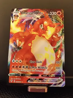 Pokemon Charizard VMAX #020/189 Swsh03: Darkness Ablaze Holo - Image 1
