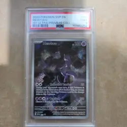 2023 POKEMON SVP EN-SV PROMO 151 ULTRA-PREMIUM COLLECTION #052 MEWTWO PSA 9 - Image 1