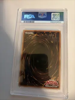Yugioh Red Eyes Black Dragon Korean LOB-K070 Ultra Rare NM PSA 8 - Image 2