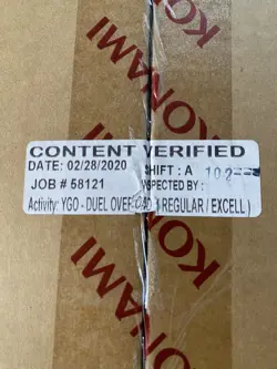 Yugioh! Duel Overload 1st Edition Factory Sealed CASE | 12 Boxes, Brand New! - Image 3