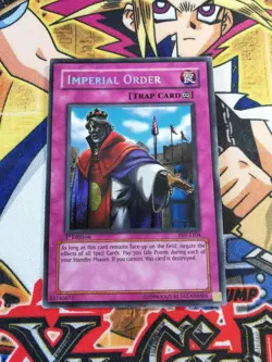 Imperial Order psv-e104 1st Edition (GOOD-USED) Secret Rare Yu-Gi-Oh! - Image 1