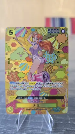 Nami SP OP08-106 Emperors In The New World Near Mint Japanese - Image 2