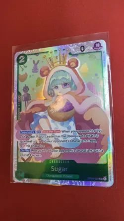 Sugar SR OP04-024 - Kingdoms Of Intrigue - One Piece TCG NM - Image 1