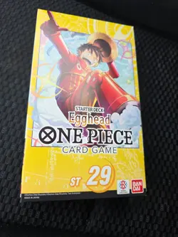 One Piece TCG Egghead Starter Deck ST-29 (SEALED) - Bandai - English - Luffy - Image 1