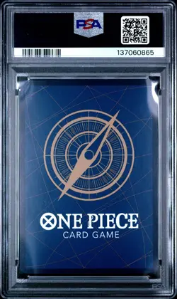 2024 ONE PIECE OP08 #109 TWO LEGENDS MONKEY D LUFFY TREASURE RARE PSA 10 GEM MNT - Image 2