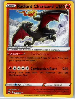 Radiant Charizard 020/159 Crown Zenith - Pokemon Card - NM - Image 1