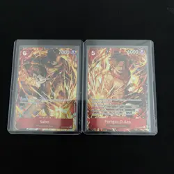 One Piece CCG: Illustration Box Promo Cards Vol 5 , Ace and Sabo - Image 1