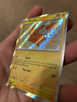 Pokemon Pikachu 131/091 SV: Paldean Fates Holo Shiny Rare TCG Card English - Image 2