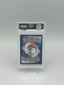 Pokemon TCG Destined Rivals Team Rockets Meowth Card 203/182 PSA 9 - Image 2