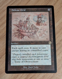MTG Defense Grid Brothers War NM Schematic - Image 1
