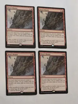 4x Brass's Bounty - Foundations - Near Mint - Magic the Gathering - Image 1