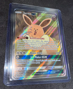 Pokemon TCG Black Star Promo Eevee GX SM233 Card NM-M - Image 1