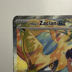 Pokemon TCG Hop's Zacian EX 186/159 Journey Together LP - Image 4
