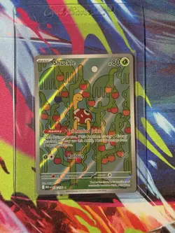 2025 Pokemon Mega Evolution Shuckle Illustration Rare #136/132 - Image 1