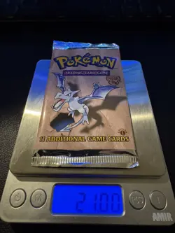 Pokemon Fossil *1st Edition* Booster Pack - 21.00g - Image 1