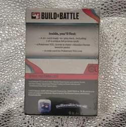 Pokemon TCG: OBSIDIAN FLAMES Build & Battle Kit Pack Box • SEALED 820650853968 - Image 3