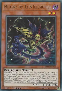 Millennium-Eyes Illusionist-Ultra Rare - 1st Edition - LED2-EN001 - Legendary... - Image 1
