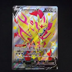 Pokemon Zamazenta V (Shiny) SWSH293 SWSH: Sword & Shield Promo Cards Holo - Image 1