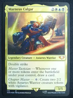 Marneus Calgar Foil - 40K - Mtg Card #20W - Image 1