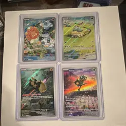 Pokemon TCG SV6 Holo Promo Lot - Castform, Grotle, Relicanth, Ogerpon (4 Cards) - Image 1