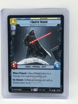 Star Wars Unlimited Darth Vader Unit Card 37/264 Twilight of the Apprentice - Image 1