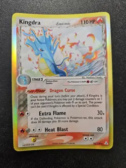 Pokemon EX Holon Phantoms Kingdra Holo Rare Delta Species 10/110 NEAR MINT - Image 1