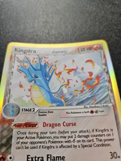 Pokemon EX Holon Phantoms Kingdra Holo Rare Delta Species 10/110 NEAR MINT - Image 2