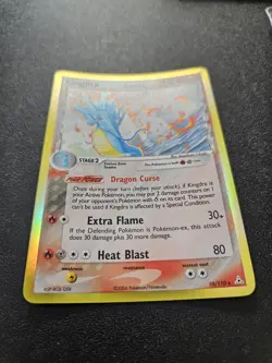 Pokemon EX Holon Phantoms Kingdra Holo Rare Delta Species 10/110 NEAR MINT - Image 3