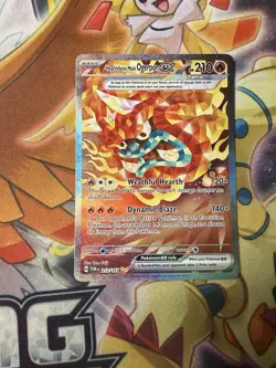 Hearthflame Mask Ogerpon EX 212/167 - Pokemon TCG - Twilight Masquerade NM - Image 1