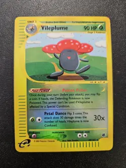 Pokemon Expedition Vileplume Reverse Holo Rare 69/165 NEAR MINT - Image 1