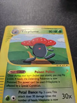 Pokemon Expedition Vileplume Reverse Holo Rare 69/165 NEAR MINT - Image 3