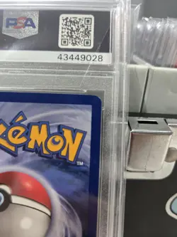 1999 Pokemon Game Poliwrath Holo #13 PSA 9 - Image 4
