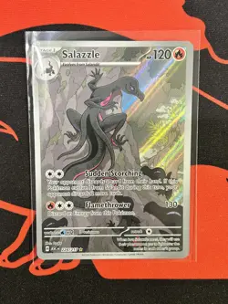 Salazzle 224/217 IR Ascended Heroes Evolution English Pokemon TCG - Image 1