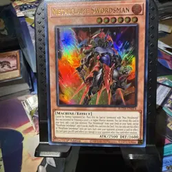 Yugioh Metalflame Swordsman SUDA-EN014 Ultra Rare 1st Ed Near Mint - Image 1