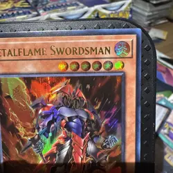 Yugioh Metalflame Swordsman SUDA-EN014 Ultra Rare 1st Ed Near Mint - Image 3