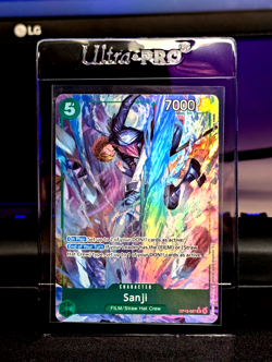 One Piece Sanji OP13-027 Alternate Art Carrying On His Will English - Image 1