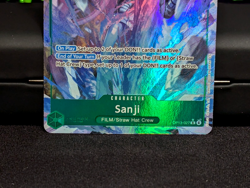 One Piece Sanji OP13-027 Alternate Art Carrying On His Will English - Image 4