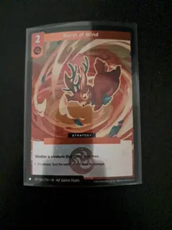 Burst of Wind Reverse Holofoil Metazoo 2025 Base Set MZ1 044/214 Common Card - Image 1